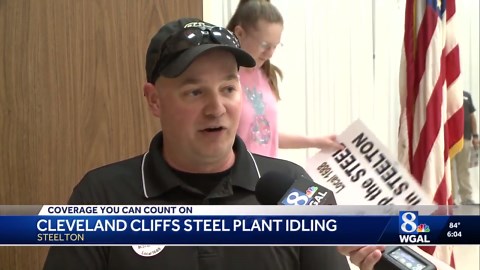 Cleveland Cliffs Steel Plant idling on Monday