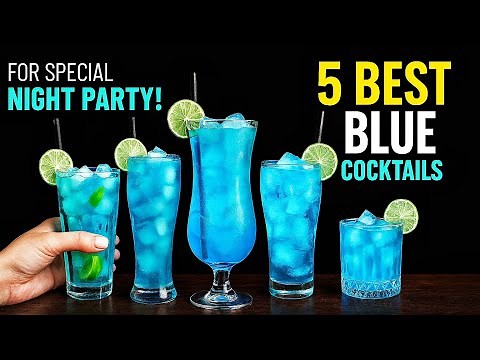 Blue Curacao Cocktails | Easy Recipes | How to make?