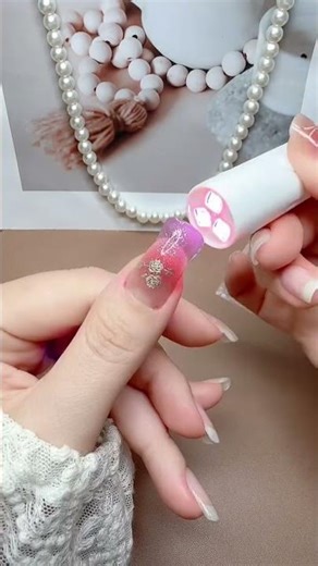 The Ultimate DIY Dreamy Rose Nails in 5 Minutes 💅✨ Part-103 #NailArt #NailDesign #DIYBeauty