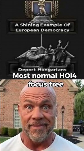 MOST NORMAL FOCUS TREE IN HOI4 BE LIKE... #hoi4 #heartsofiron4 #hoi4meme