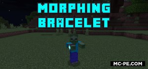 Мод Morphing Bracelet [1.26] [1.21] - браслет трансформации - Моды для Майнкрафт Бедрок / ПЕ на телефон