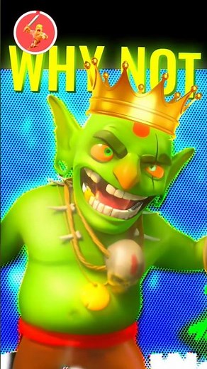 Why the GOBLIN KING was NEVER added? #clashofclans #coc #cocshorts