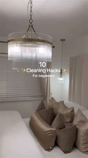 10 Cleaning Hacks That Actually Work ✨ Save these easy home cleaning tips to keep your house spotless with less effort 🧽 | Kaye Marie