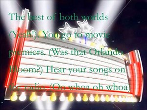 The Best of Both Worlds by Hannah Montana (lyrics)