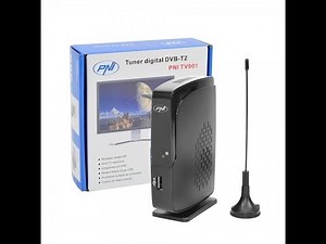 DVB-T2 digital tuner PNI TV901 with antenna included