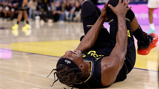What we learned as Jimmy Butler injures knee on scary fall in Warriors' blowout home win over Heat