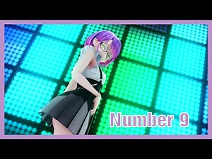 【MMD ホロライブ Hololive 4k 60FPS】Tokoyami Towa - Number 9 #mmd #tokoyamitowa #hololive