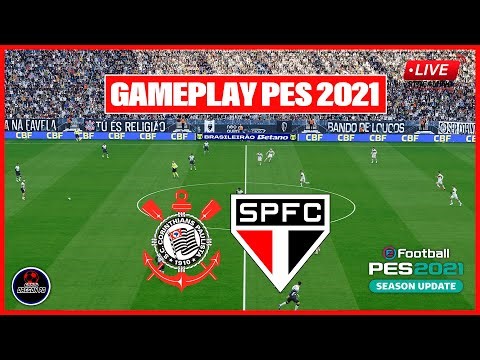 COM OS REFORÇOS CHEGANDO NO ELENCO NOSSO TIME DO CORINTHIANS TA IMPARAVEL - PES 2021 PC - OREGON PB