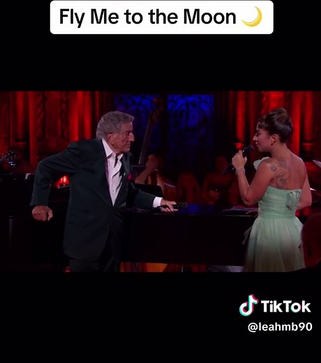 From MTV Unplugged Presents: Tony Bennett and Lady Gaga 💚#tonybennett #ladygaga #flymetothemoon