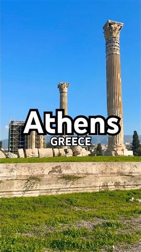 The Temple of Olympian Zeus-Athens #travel #greece #history #traveling #holiday #summer #vacation
