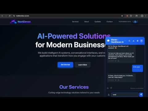 Natural Voice Response Chatbot Demo | AI-Powered Customer Service Solution