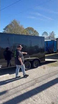 7x14 Enclosed Cargo Trailers with Blackout Package