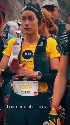 Y tú como vives los momentos previos a la carrera? ⛰️❤️