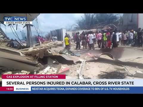 Several Persons Injured In Gas Explosion At Filling Station In Calabar