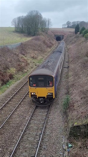 class 150 at orrell #train #trainspotting