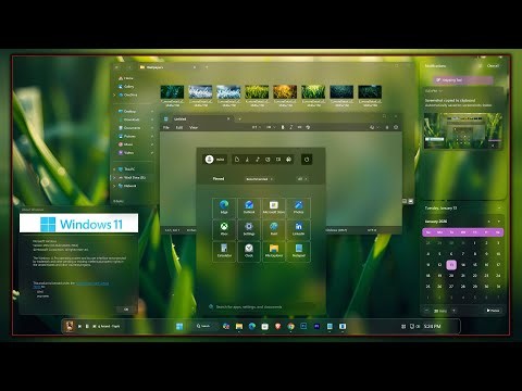 Aero Start Menu for Windows 11 | Glassy & Modern UI Customization