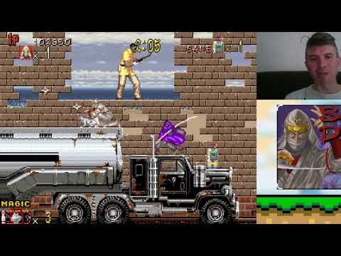 Shadow Dancer Arcade Test 1989 SEGA