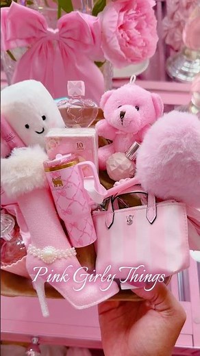 🎀 Pink Girly Things 🎀 #pink #stanleycup #nothingimposibleinthisworld #girlythings