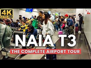 [4K] INSIDE NAIA Terminal 3 | Full Manila Airport Walk (Departure & Arrival) (2026)