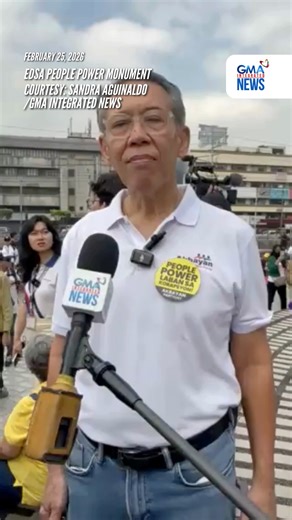 “Gawin din na magkaroon tayo ng mga paraan para malaman ng lahat lalong-lalo na ng kabataang Pilipino kung ano ‘yung tunay na nangyari noong panahon ng Batas Militar, lalong-lalo na noong EDSA Revolution” Bahagi ‘yan ng pahayag ni Akbayan party-list Rep. Chel Diokno nang tanungin kung paano mapananatiling buhay ang diwa ng People Power. “Maaga pa at buong araw itong selebrasyon natin,” sabi ni Diokno. Dagdag ni Diokno, inihain niya at ng mga kaalyado niyang kongresista ang House Bill na nagsusul