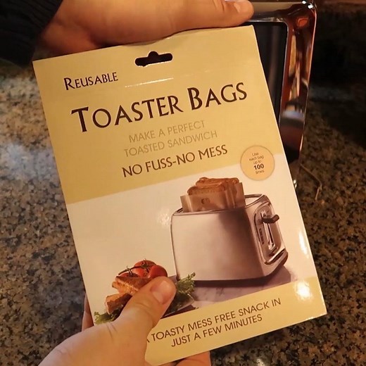 Grilled Cheese Toaster Bags | Taras Kul