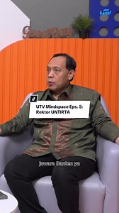 [UTV Mindspace Eps. 5: Rektor UNTIRTA] Kalo 1 kata buat UNTIRTA versi sobat kampus apa nih? 😁 Jawab di kolom komentar yaa!! Tonton selengkapnya program UTV Mindspace Episode 5 bersama Bapak Prof. Dr. Ir. H. Fatah Sulaiman, S.T,. M.T. selaku Rektor Untirta (spesial Dies Natalies Ke-44 UNTIRTA) di Chanel YouTube Untirta TV yaa! cc : @fatahsulaiman68 ____ Don’t forget to visit our social media • Instagram, Tiktok: @Untirta_TV • ⁠X / Twitter : @UntirtaTV_ • ⁠YouTube: Untirta Tv #untirta #jawara #ba