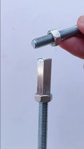 Amazing tip for connecting threaded rods