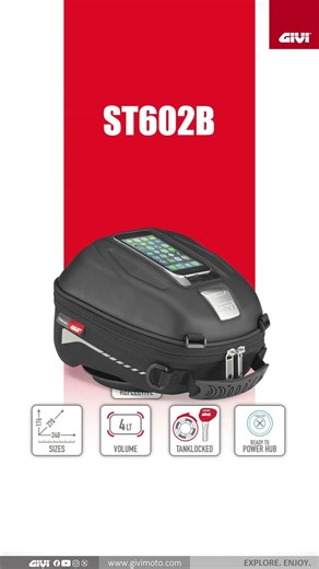 GIVI ST602B Tank Bag