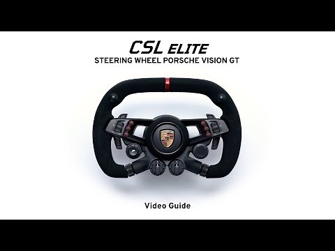 CSL Elite Steering Wheel Porsche Vision GT Video Guide