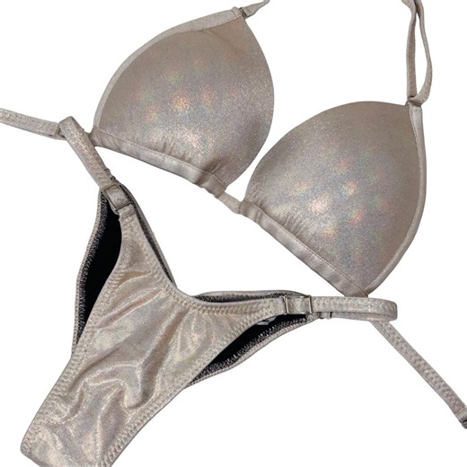 Fit Model Competition Suit Women | NPC IFBB Fitness Stage Suit - Lt Gold - Etsy