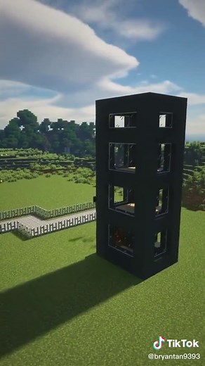 TIMELAPSE - Building a Modern Hotel in Minecraft