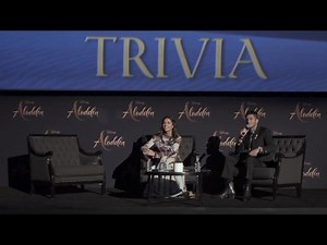 Naomi Scott and Mena Massoud attend the Mexico Fan Screening of Aladdin at Plaza Oasis Coyoacán in Mexico City. She talks about her favorite Disney princesses and Mena’s smile. | On The Red Carpet