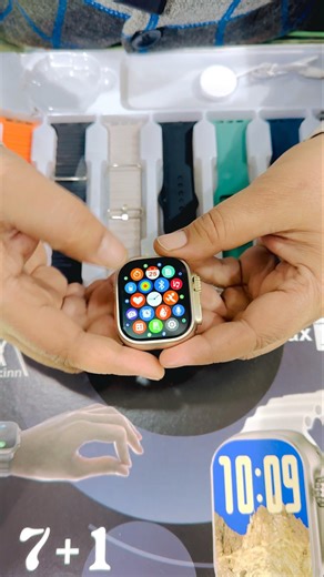 7+1 Ultra 3 Smartwatch Combo Book Only ₹50 लूट लो 😲🤫🥳 #shorts #trending #Smartwatch