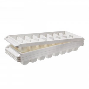 Four Stackable Ice Cube Trays For Freezer (Stack Empty or With Water) Ice Trays (4 Ice Tray Per Order) Ice Cube Tray Set of Ice Cube Trays