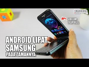 TERNYATA HP ANDROID LIPAT DARI SAMSUNG DULU KAYA GINI SEBELUM ADA Z FLIP! - Samsung Galaxy Folder