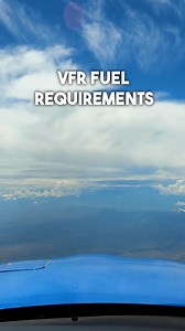 VFR fuel requirements. #learntofly #studentpilot #flighttraining #privatepilot #aviation # | Boldmethod