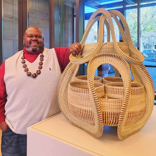 A sweetgrass basketmaker weaves history and heritage into the culture of the Lowcountry
