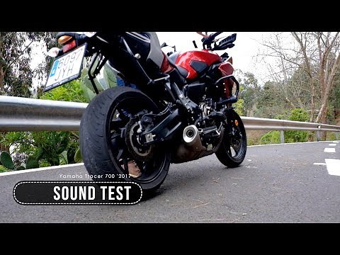Yamaha Tracer 700 2018 Sound