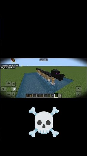 AURA FARMING BOAT IN MINECRAFT 🤯 #minecraft #aurafarming