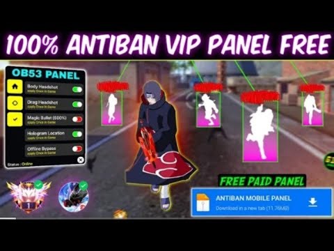 Free Fire Panel OB53 🔥 FF Antiban Panel Mobile | Free Fire Hack New 😈 FF Injector 2026 | FF Panel