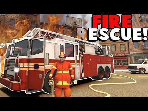 Fire Rescue Team, Police Chases and EMS EMERGENCIES! - Flashing Lights Multiplayer Gameplay Roleplay
