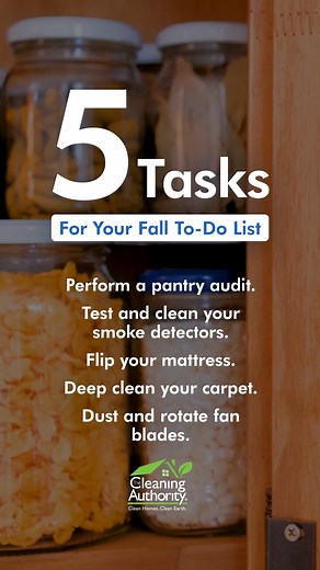 Check off your fall to-do list before the last leaf falls! 🍁 Make the most of the season and enjoy a clean, cozy home. ✨ Need help? Head to the link on our page. #FallCleaning #AutumnVibes #HomeCare #TCAFresh #LiveLifeWellClean #SeasonalTips #FallToDoList #MotivationMonday | The Cleaning Authority