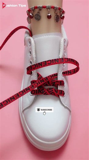 Shoelace Trick Everyone’s Trying 👟 Stylish Shoes Lace Style #Shoelaces #Shorts