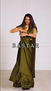 Bastar Saree Drape | how to drape a saree perfectly | saree drape style | draping saree | #shorts