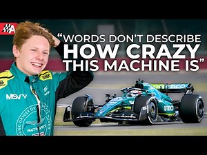 From a Ford Fiesta to F1 - Autosport Young Driver Winner Tests the Aston Martin AMR22