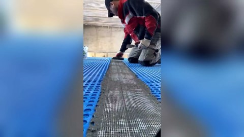 Uncoupling Membrane for Tile, 1/8''(3mm) Waterproof Flooring Underlayment – 108 Sq.Ft Crack Prevention Mat for Bathroom, Shower, Kitchen, Basement - Amazon.com