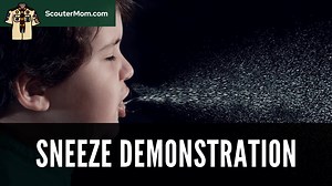 Sneeze Demonstration for Germs Alive!