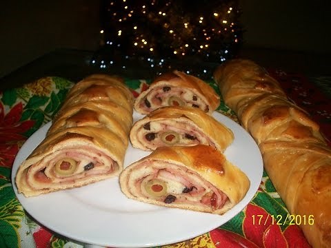 Venezuelan ham bread. Step by step.
