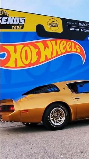 🔥 Hotwheels 1979 Solar Gold Pontiac Trans Am 6.6 Litre V8 | Hot Wheels Legends Tour Louisville