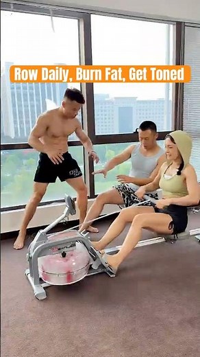 Big Belly, Back Fat, and Flabby Arms? Try This 30-Minute Rowing Routine at Home!